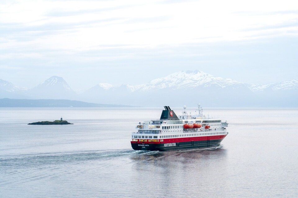 Hurtigruten tapte 592 millioner kroner i årets første kvartal.