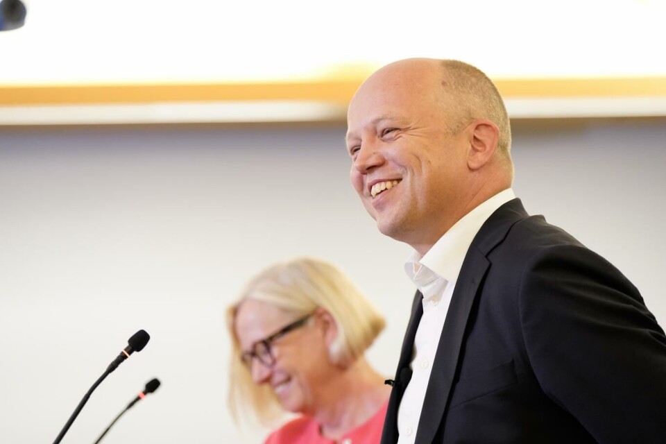 Sp-leder Trygve Slagsvold Vedum vil ikke moralisere over folks matvaner.