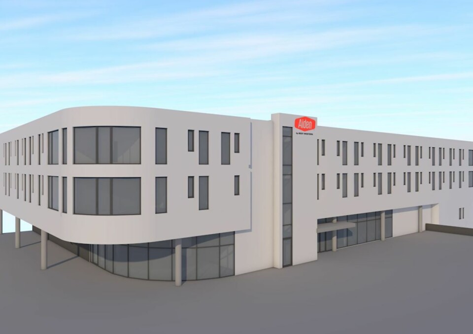 Aiden by Best Western Osporten skal stå ferdig neste år.