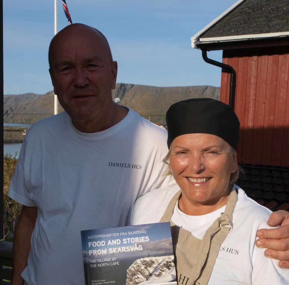 Espen og Lill-Karin Sanna driver Daniels Hus, de satser sterkt på lokale delikatesser, nær Nordkapp.