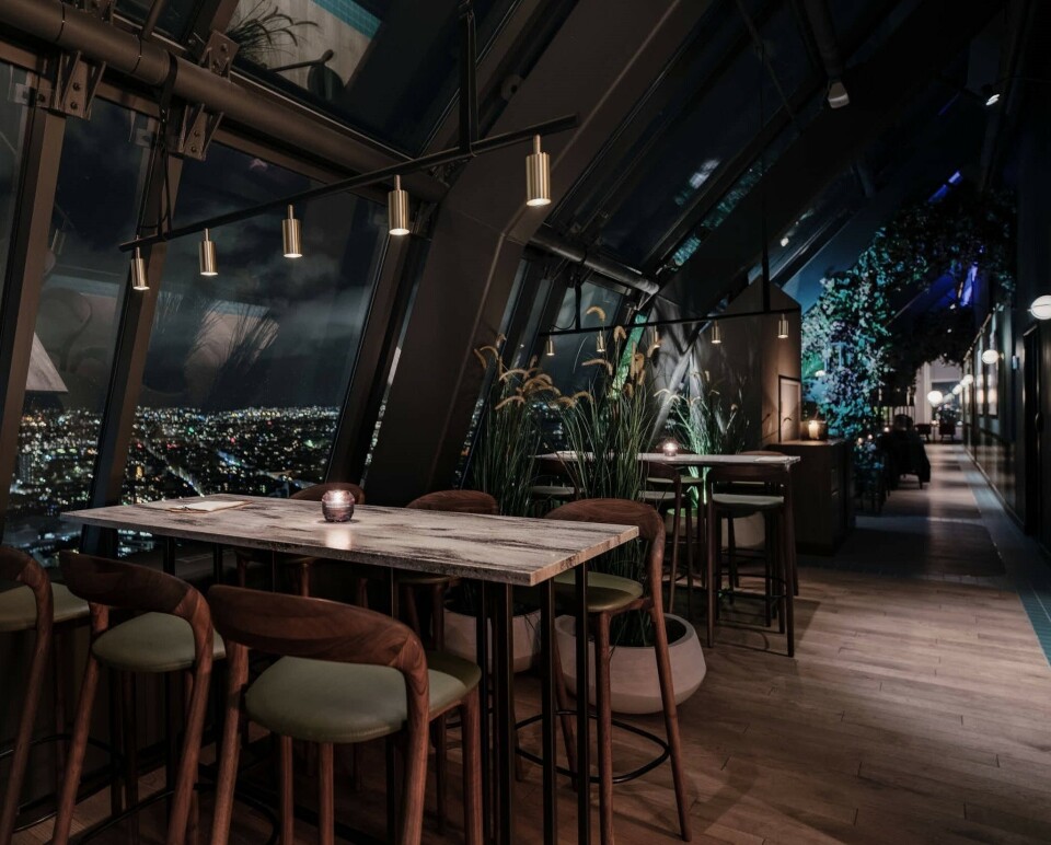Oslos høyeste restaurant og takbar har åpnet dørene