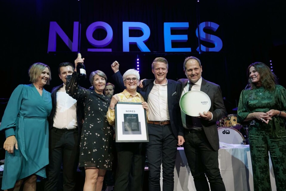 Årets «Norespriser»: Stord Hotell - Årets medlem
