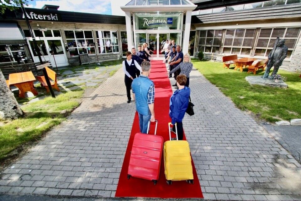 Folk strømmer til Beitostølen sommertid, og det er ikke noe å si på mottakelsen og gjestfriheten på Radisson Blu Beitostølen.