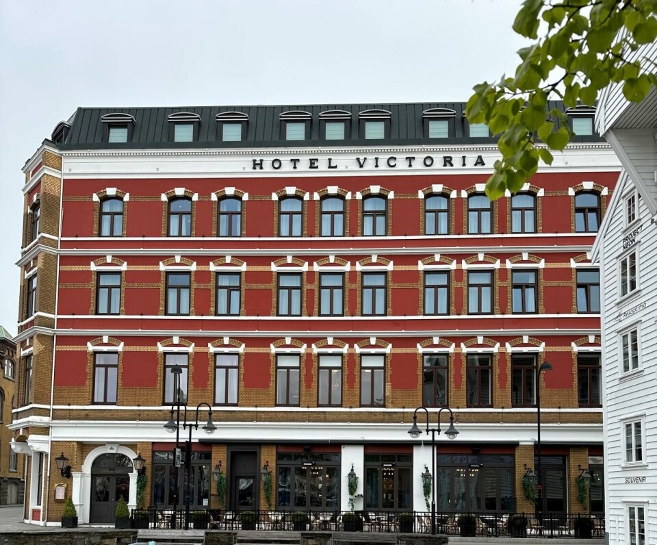 Victoria Hotel åpnet dørene første gang i 1900.
