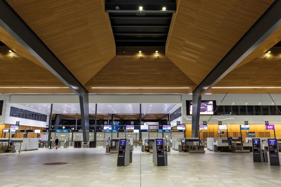 Bergen Lufthavn Flesland er den av de fire store flyplassene i Norge med størst vekst i antall reisende.
