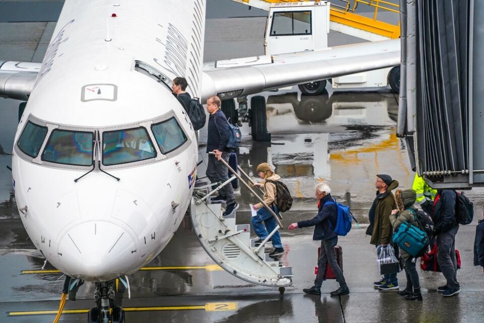 Antall flypassasjerer fortsatt ikke på 2019-nivå
