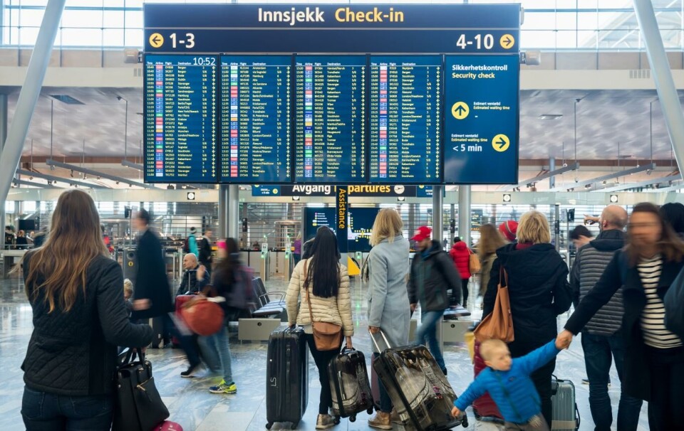 4,7 millioner passasjerer reiste over Avinors lufthavner i juni.