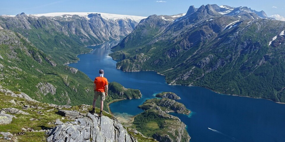 Utsikt fra Helgeland