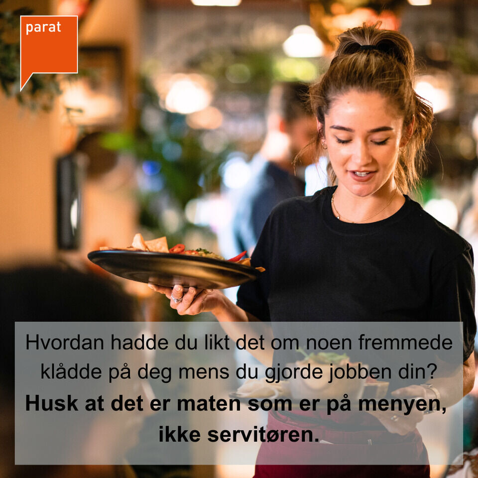 5 ganger høyere risiko for å bli seksuelt trakassert hvis du jobber i hotell- og restaurantbransjen