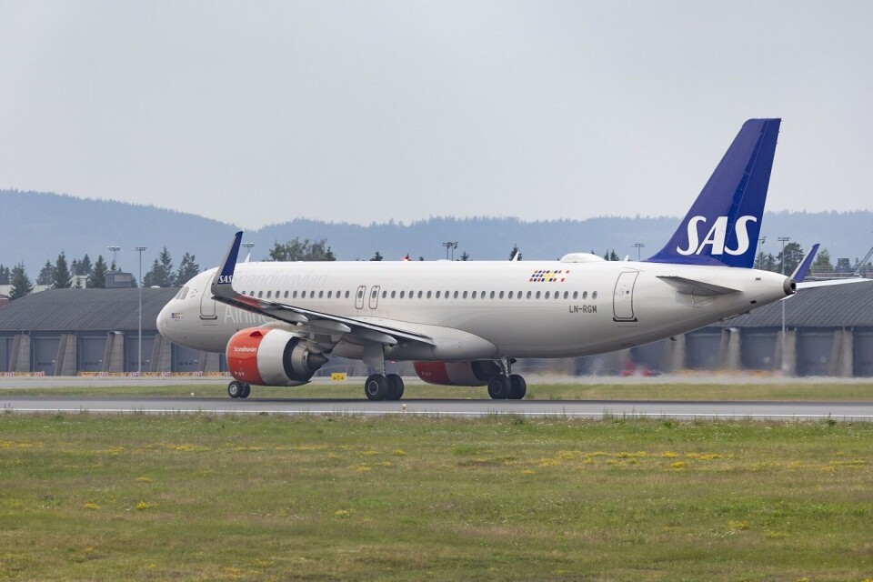 SAS økte antallet flypassasjerer i oktober sammenlignet med samme måned i fjor.