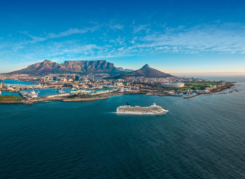 Cape Town er et av mange steder i det nye programmet til Norweigan Cruise Line