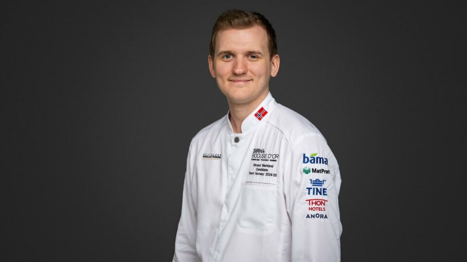 Norges kandidat, Håvard Werkland, skal kjempe om pallen i Bocuse d’Or Europe i Trondheim 19. – 20. mars neste år.