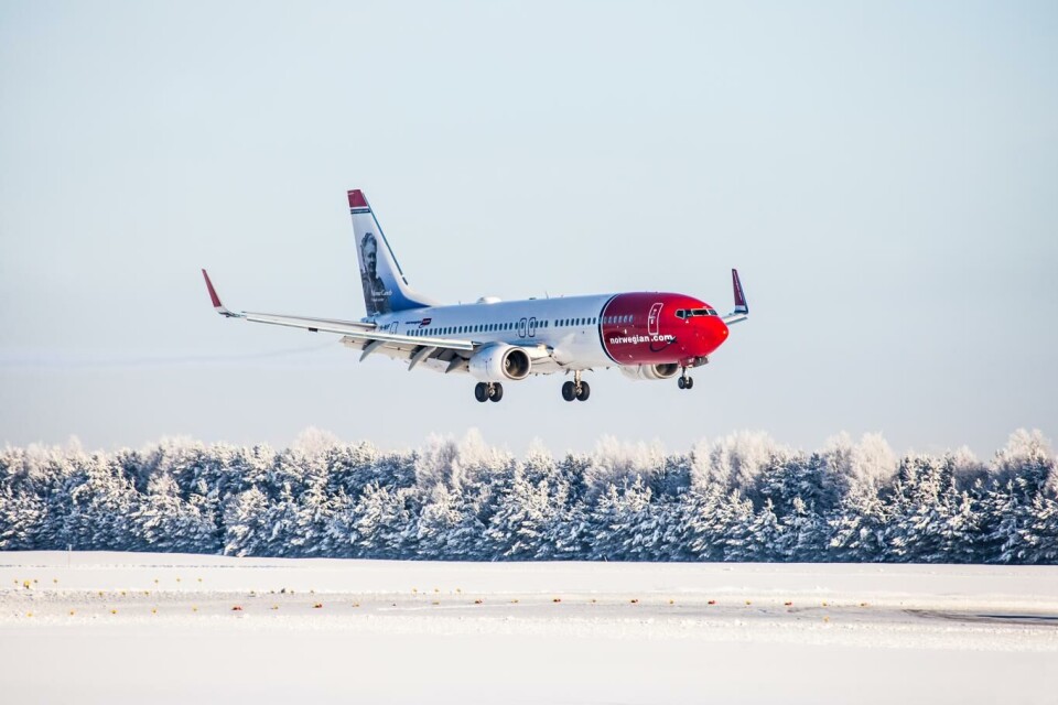 Norwegian med 1,3 millioner passasjerer i desember – innenriks juletrafikk var tilbake på 2019-nivå
