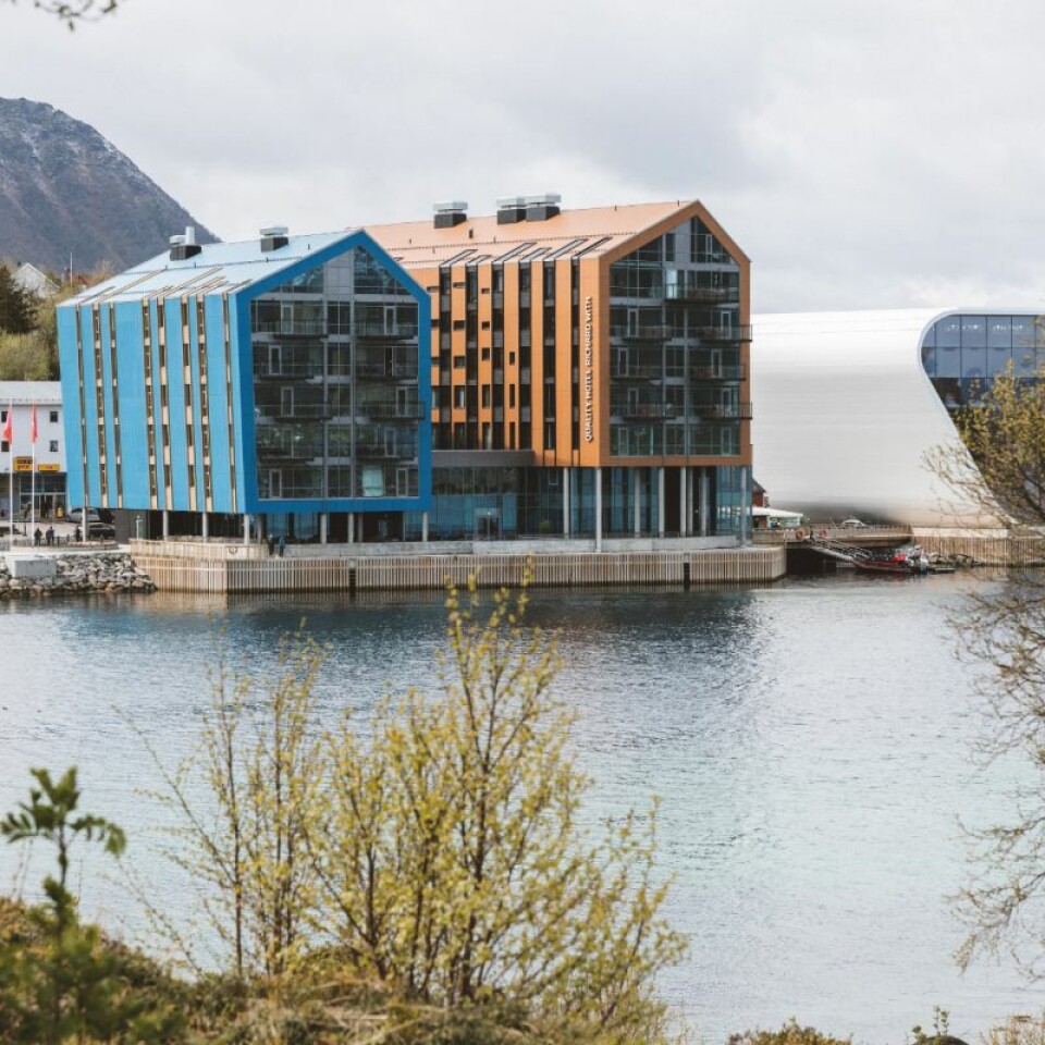 Quality Hotel Richard With, Stokmarknes, et av få nye hoteller som åpnet i Norge ifjor.