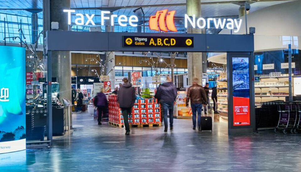 Oslo Lufthavn er blant Europas største på dutyfree.