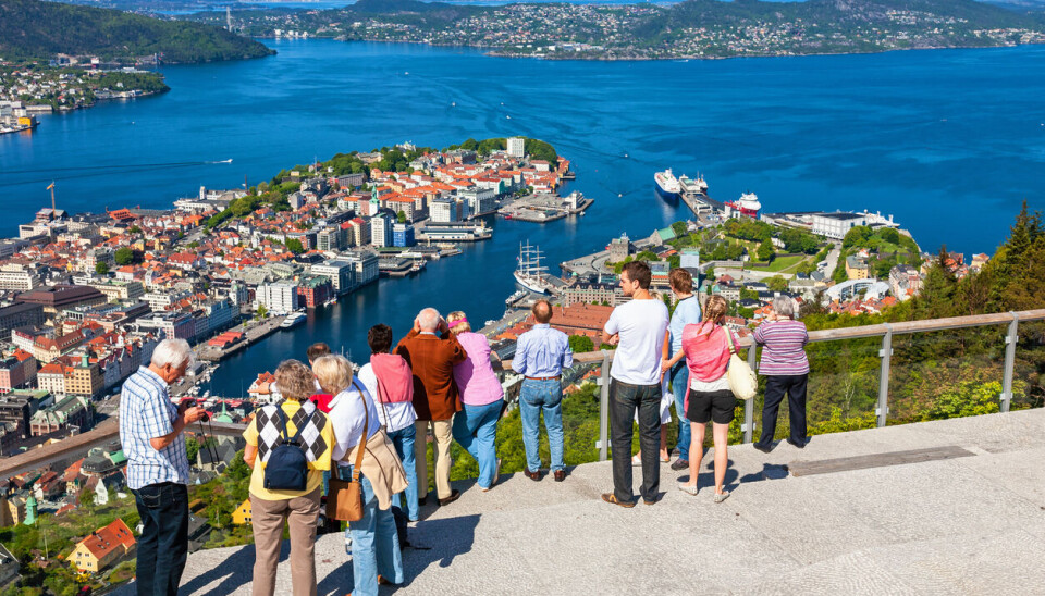 Bergen er blant de mest populære destinasjonene for utenlandske turister Bergen er blant de mest populære destinasjonene for utenlandske turister