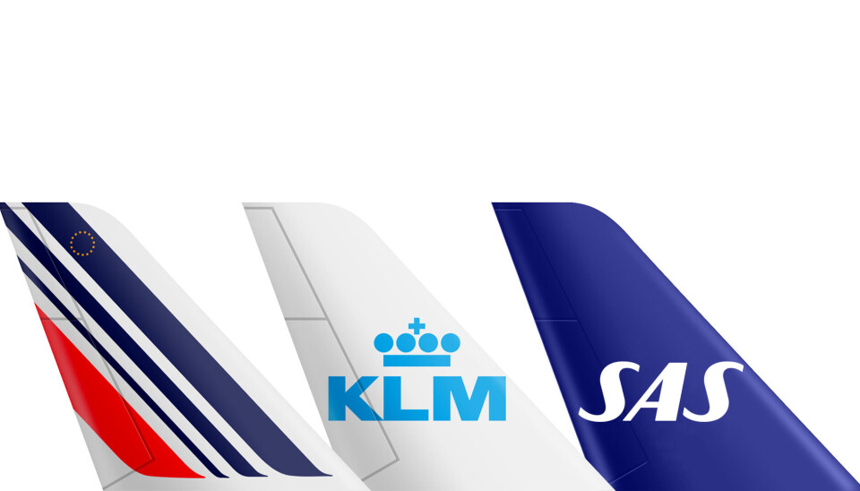 Air France-KLM og SAS inngår codeshare- og interline-avtale