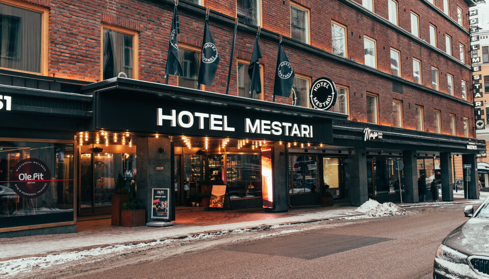 Strawberry overtar driften av Hotel Mestari i Helsinki.