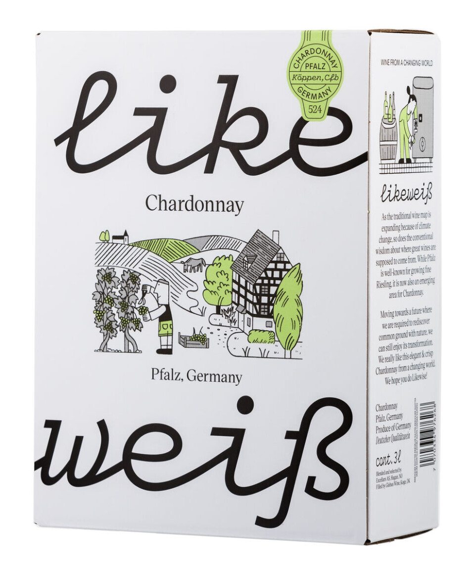 Frisk Chardonnay fra Pfalz