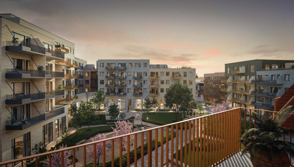 Nye boliger kommer for salg i Dronningkvartalet i hjertet av Moss.