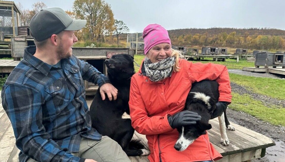 Administrerende direktør i NHO Reiseliv Kristin Krohn Devold besøkte Torkil Hansen på Tromsø Villmarkssenter i forbindelse med den nye rapporten som viser stor vekst i verdiskaping knyttet til utendørs opplevelser.