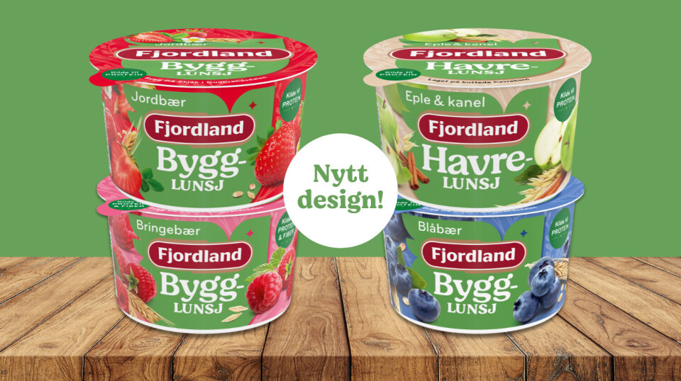 Grøtlunsj i ny drakt