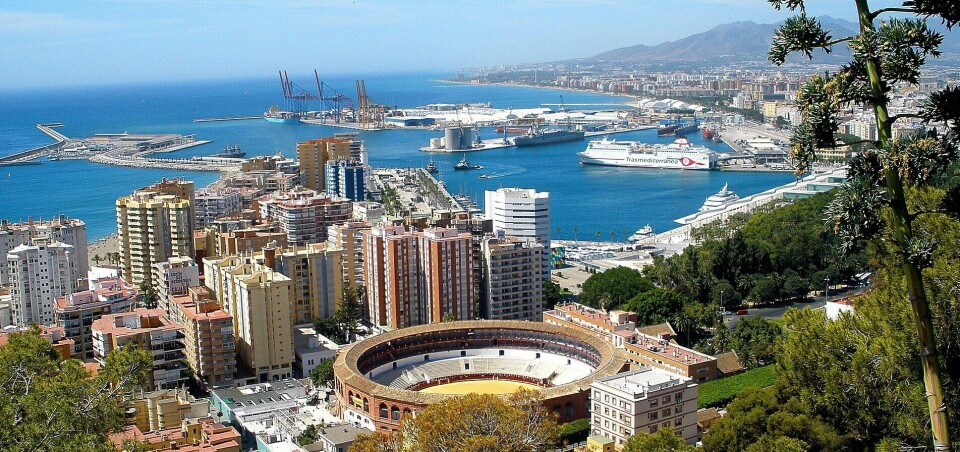 Malaga er regionhovedstaden på Costa del Sol