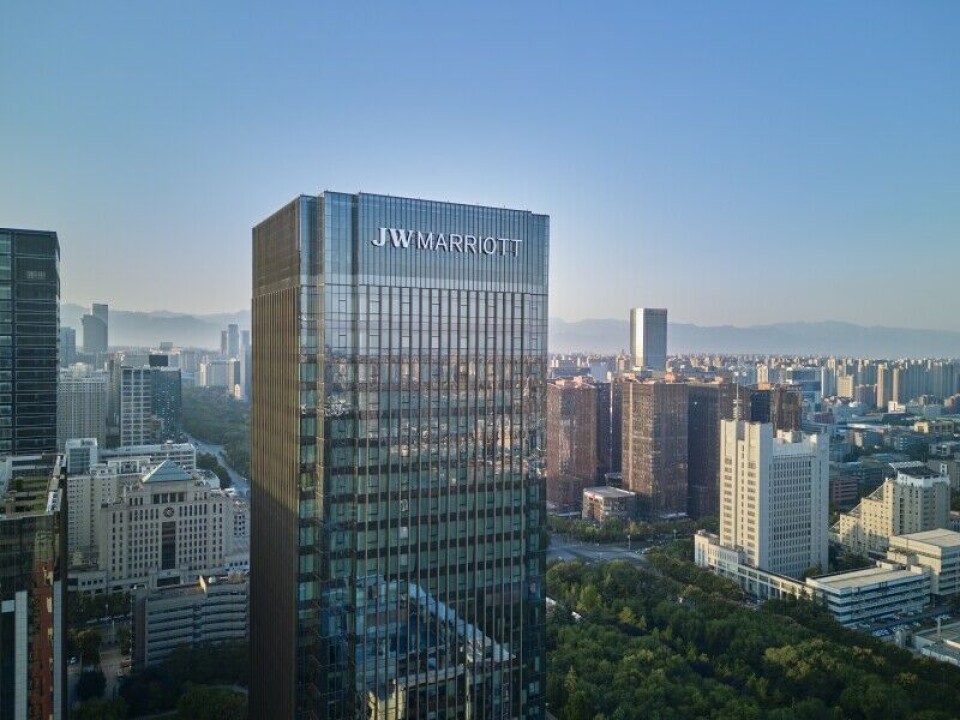 Marriott forventer en netto romvekst på 4 % til 5 % i 2025.