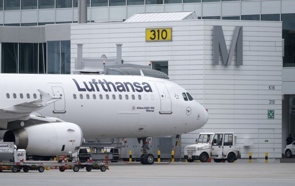 Lufthavnene i Berlin, Frankfurt, Hamburg og München blir mandag rammet av storstreik.