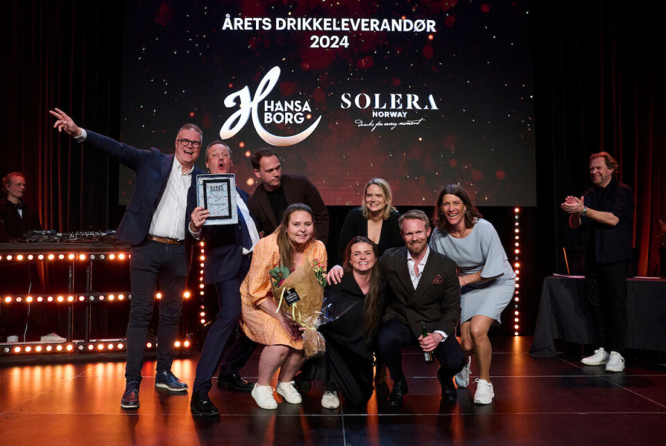 Hansa Borg Bryggeri ble kåret til Årets drikkeleverandør