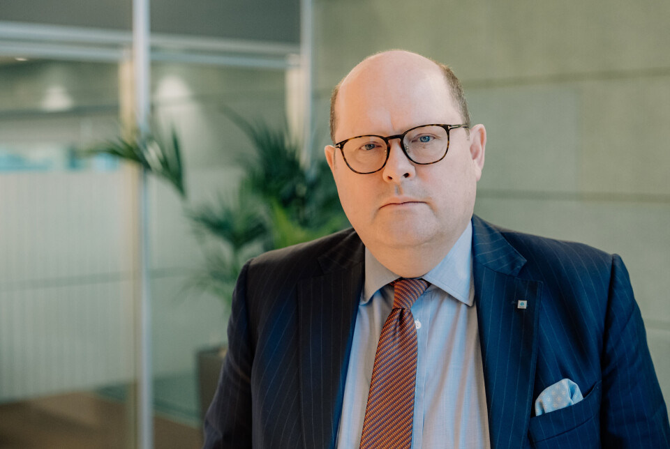 Petter Haas Brubakk, administrerende direktør NHO Mat og Drikke.