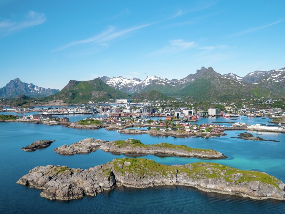 Austvågøy, Skrova og Gimsøy i Vågan kommune.