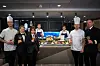 Her feirer mannskapet i byssa og restauranten på MS Finnmarken fjorårets 3. plass. Nå er de igjen i semifinalen i kåringen av Norges beste hotellfrokost.