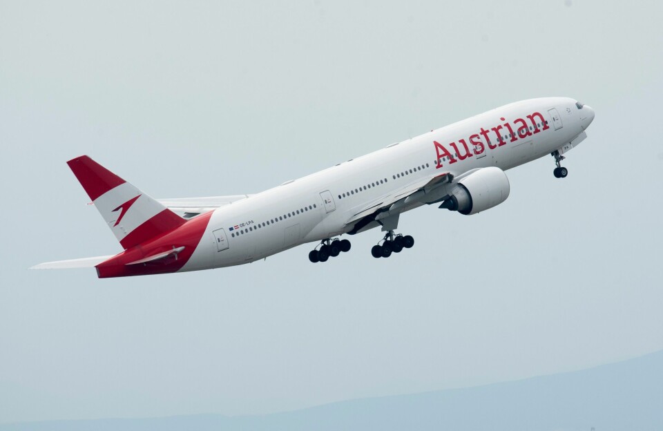 Austrian Airlines fra Østerrike troner øverst på kåringen av Europas mest trivelige flyselskap Austrian Airlines fra Østerrike troner øverst på kåringen av Europas mest trivelige flyselskap