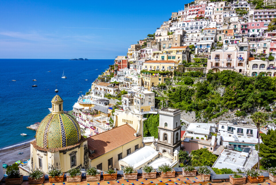 Videoer fra den pastellfargede byen Positano er spesielt populære på TikTok. Videoer fra den pastellfargede byen Positano er spesielt populære på TikTok.