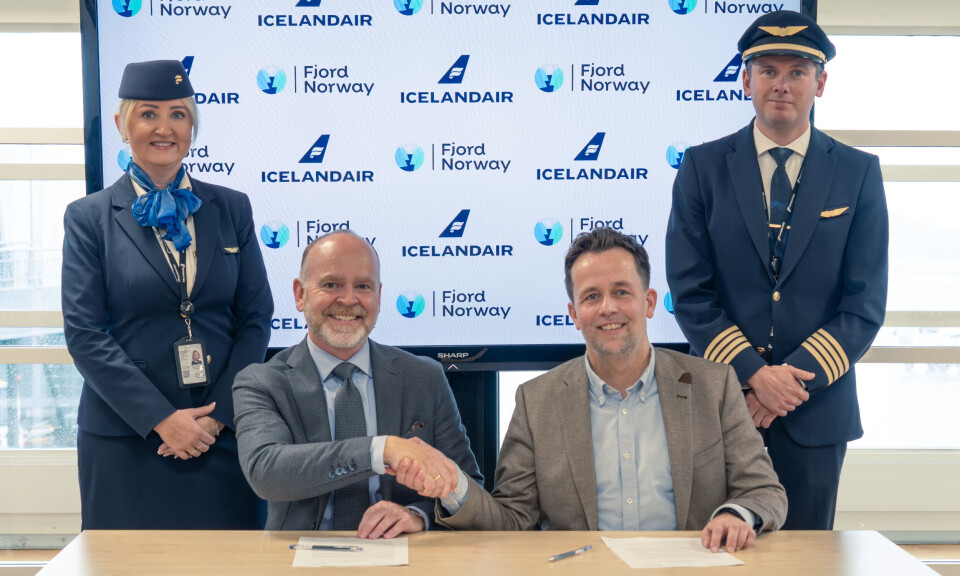 Icelandair inngår samarbeid med Fjord Norge for å styrke reisetilbudet til Vestlandet
