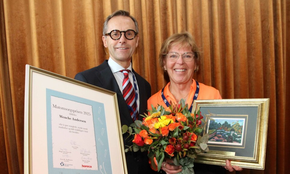 Matomsorgsprisen til Wenche Andersen
