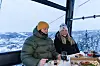 Nå kan du nyte servering i private gondoler i Trysil.